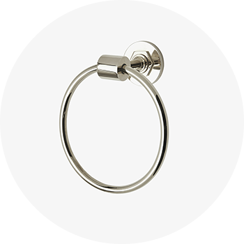 TOWEL BARS, HOOKS & RINGS