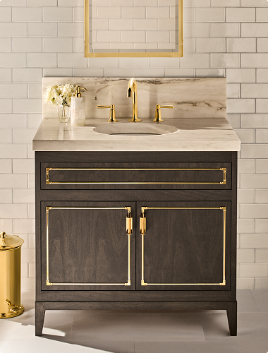 Vanities _featuring_ 
he Waterworks Cut