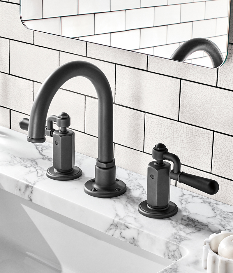 Regulator Lavatory Faucet with Drop Lever Handles
