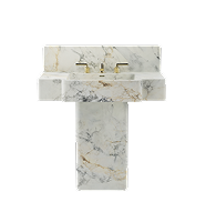 carved marble sinks with pedestal