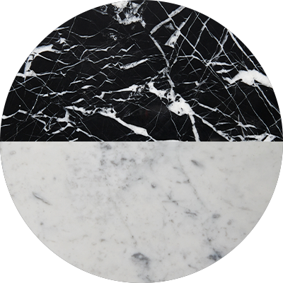 Carrara / Nero Marquina Polished