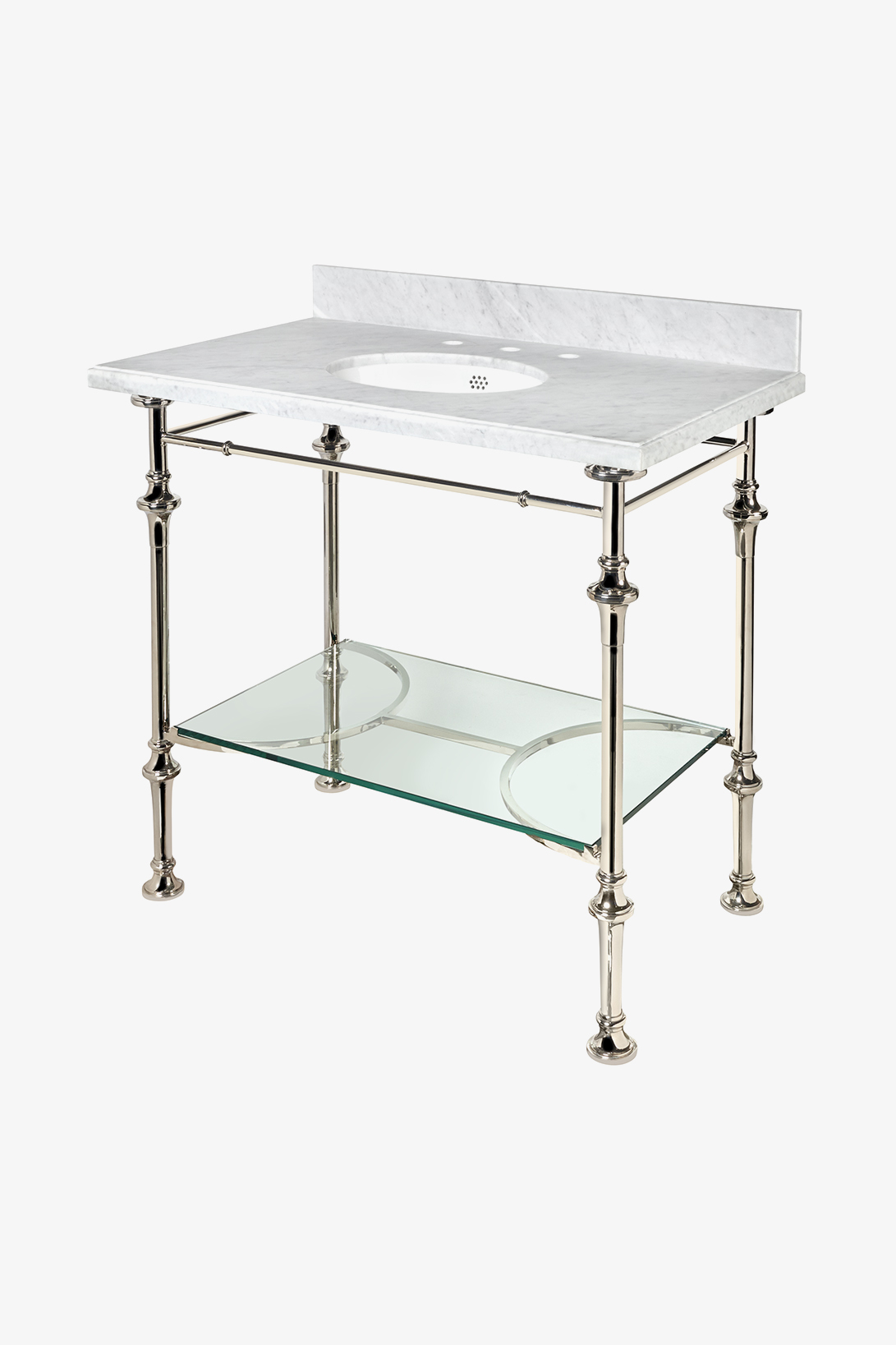 Pelham Metal Four Leg Single Washstand