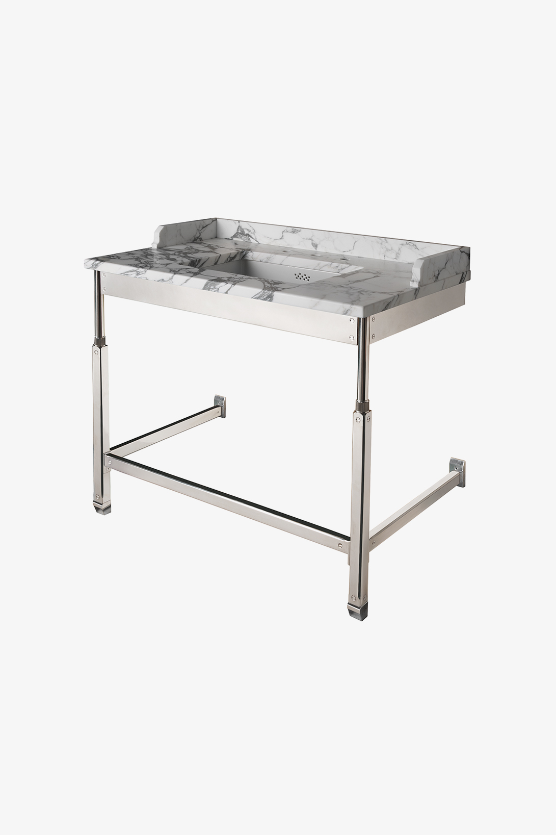 R.W. Atlas Metal Two Leg Single Washstand