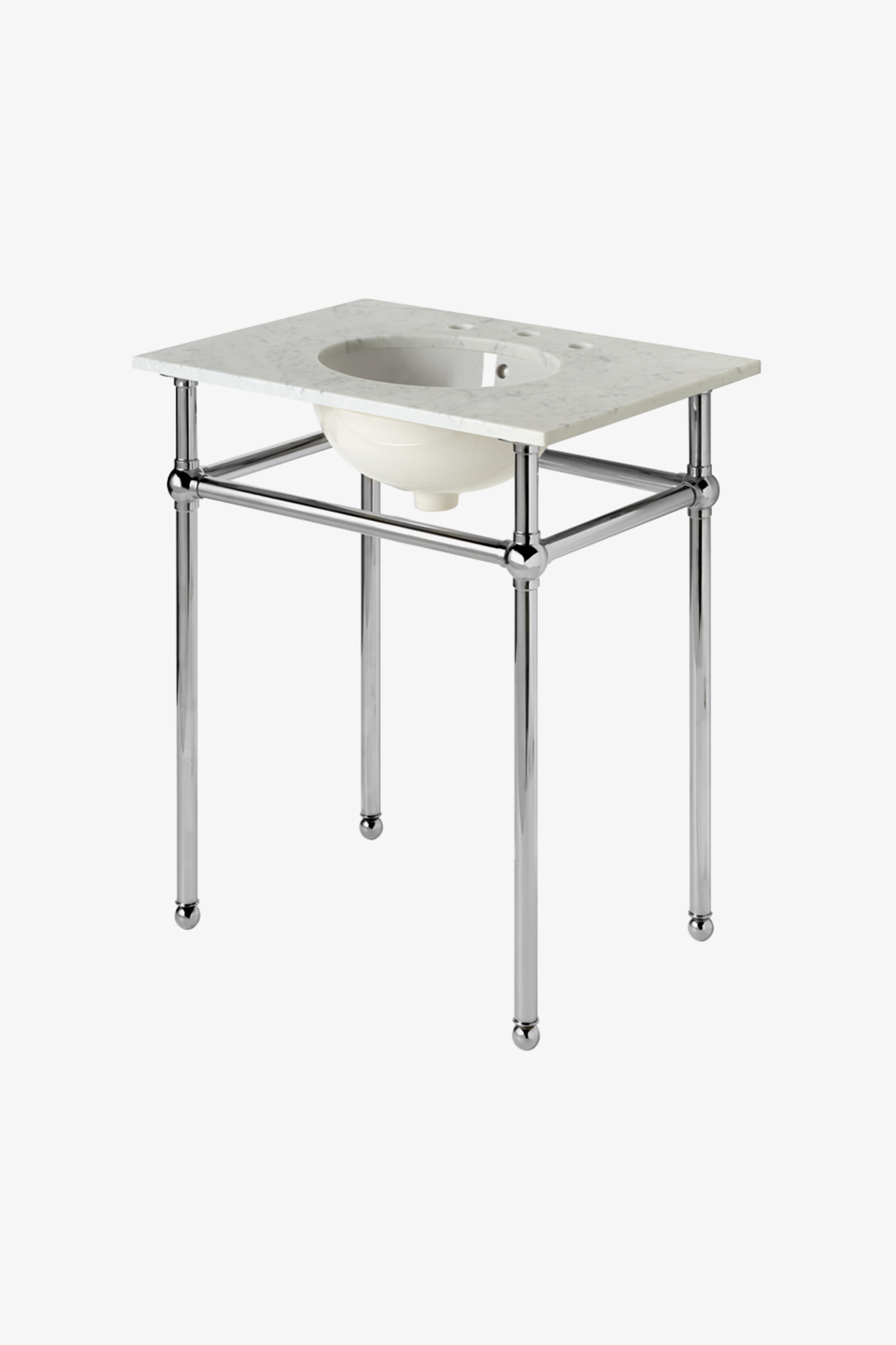 Universal Metal Round Four Leg Washstand