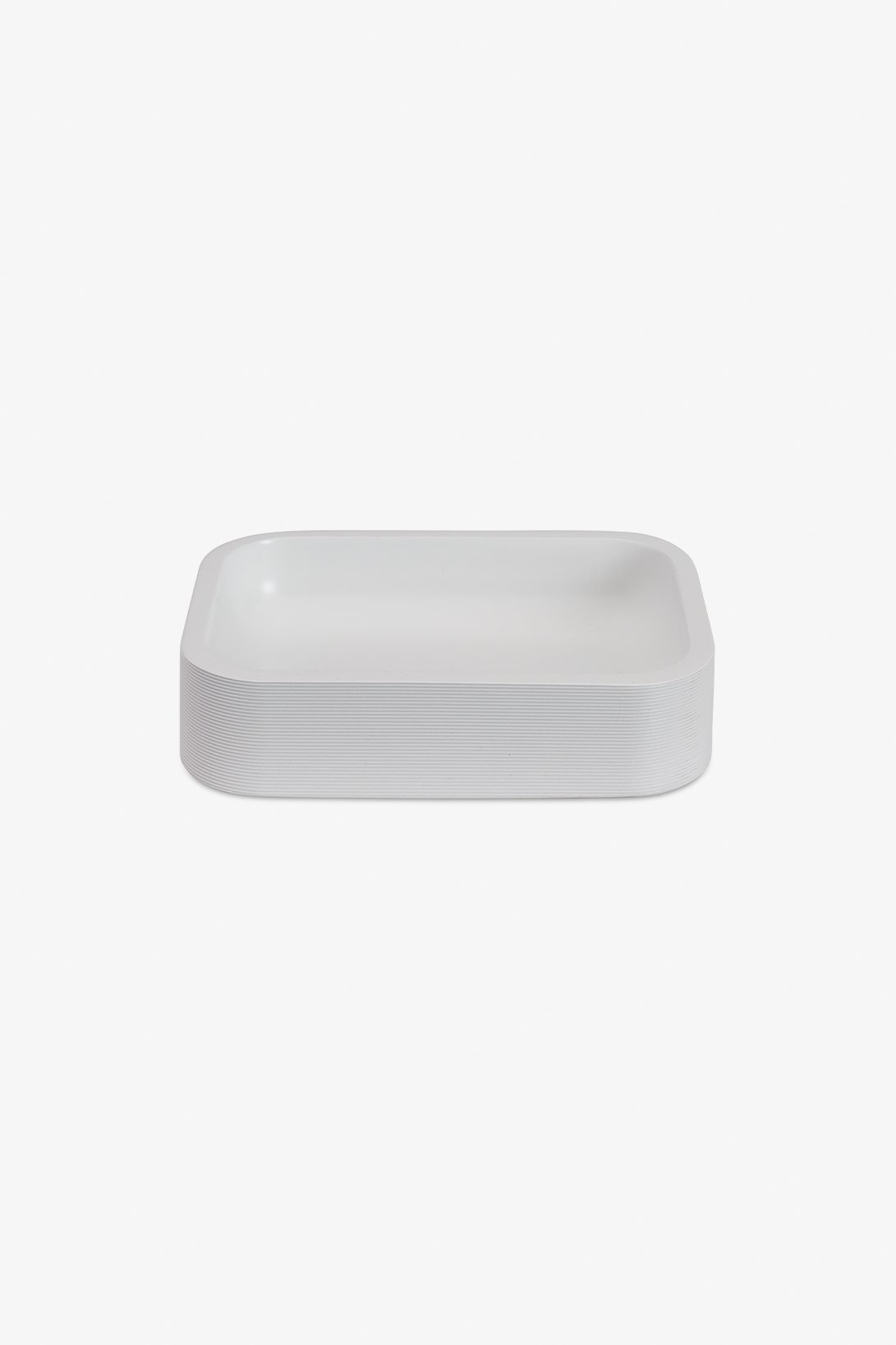 Groove Rectangular Soap Dish