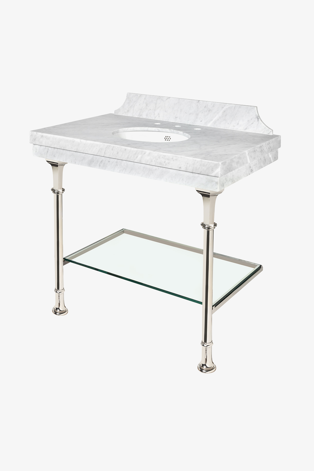 Lucerne Metal Two Leg Single Washstand