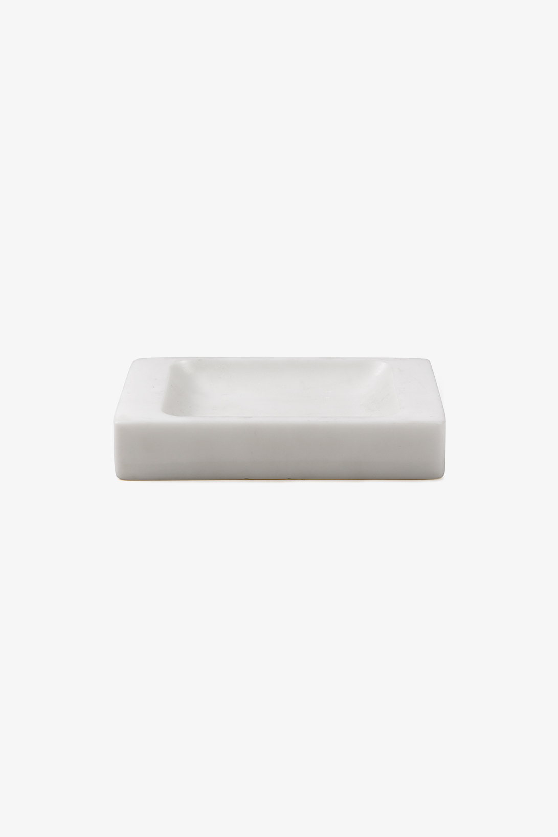 Resin Freestanding Rectangular Soap Dish