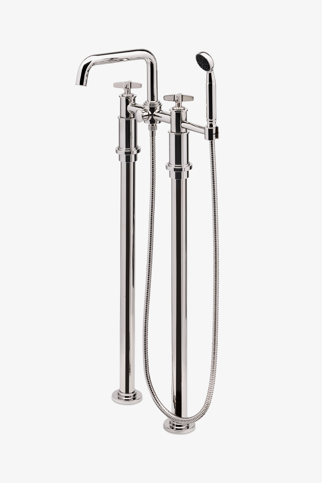 Henry Chronos Floor Tub Filler Cross