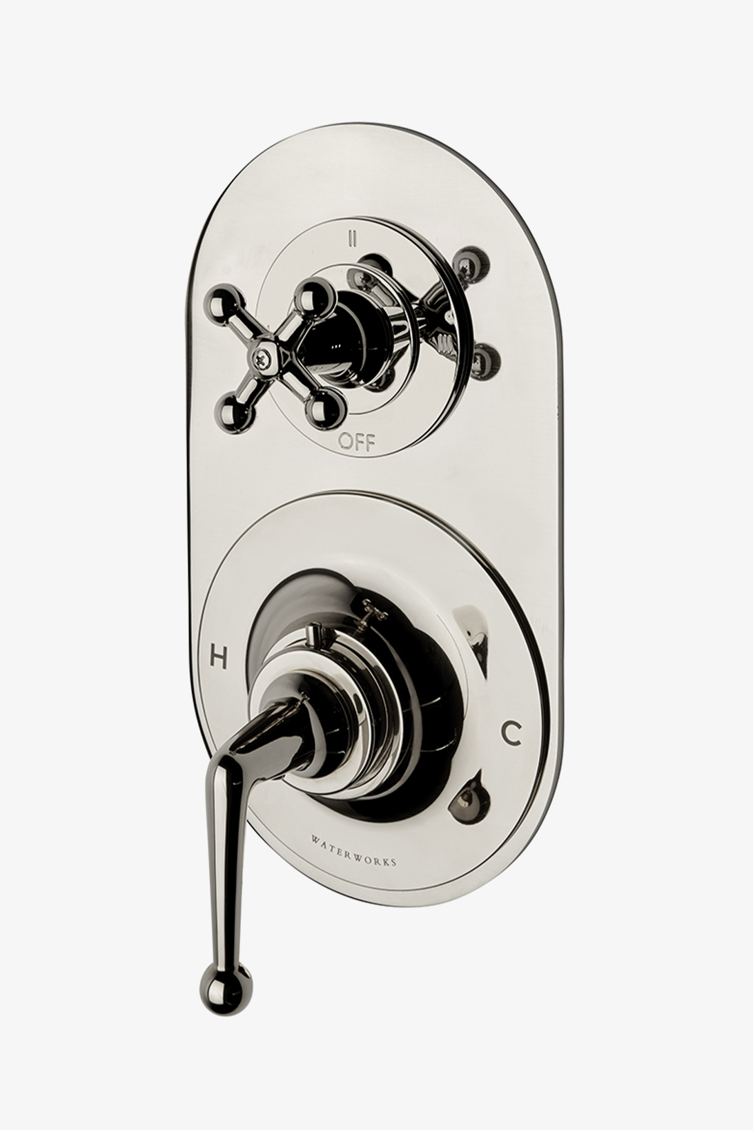 Dash Metal Cross Handle Thermostatic