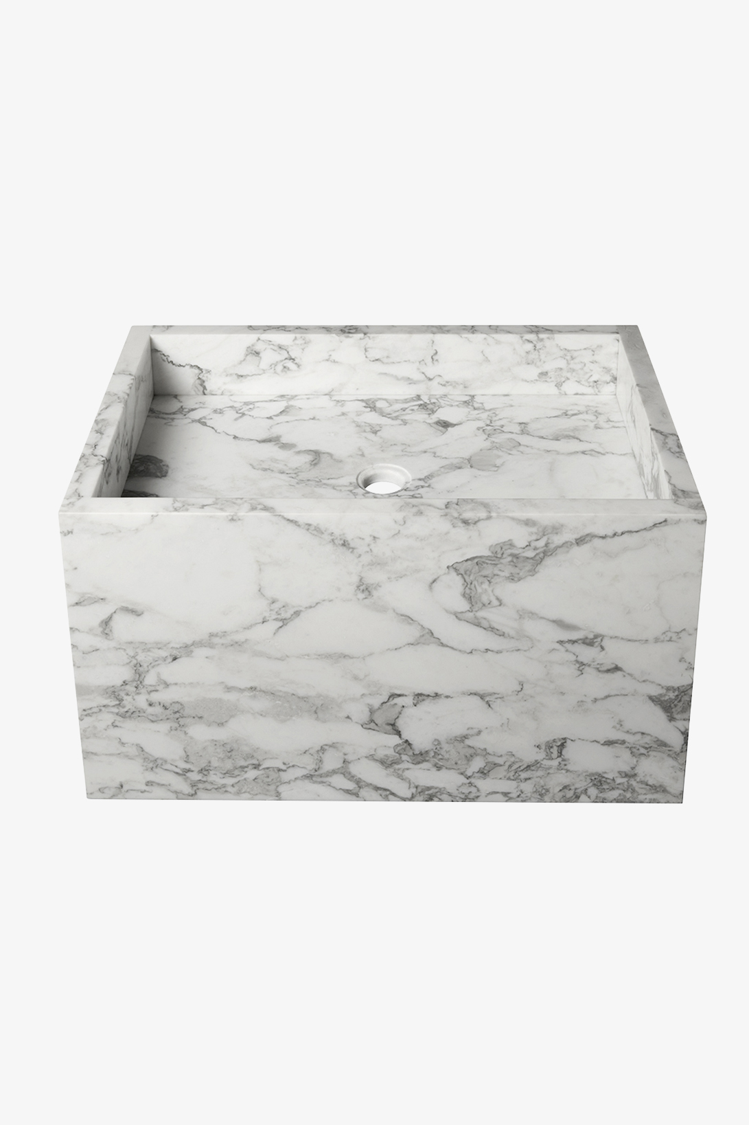 Andro Wall Mounted Marble Lavatory Sink