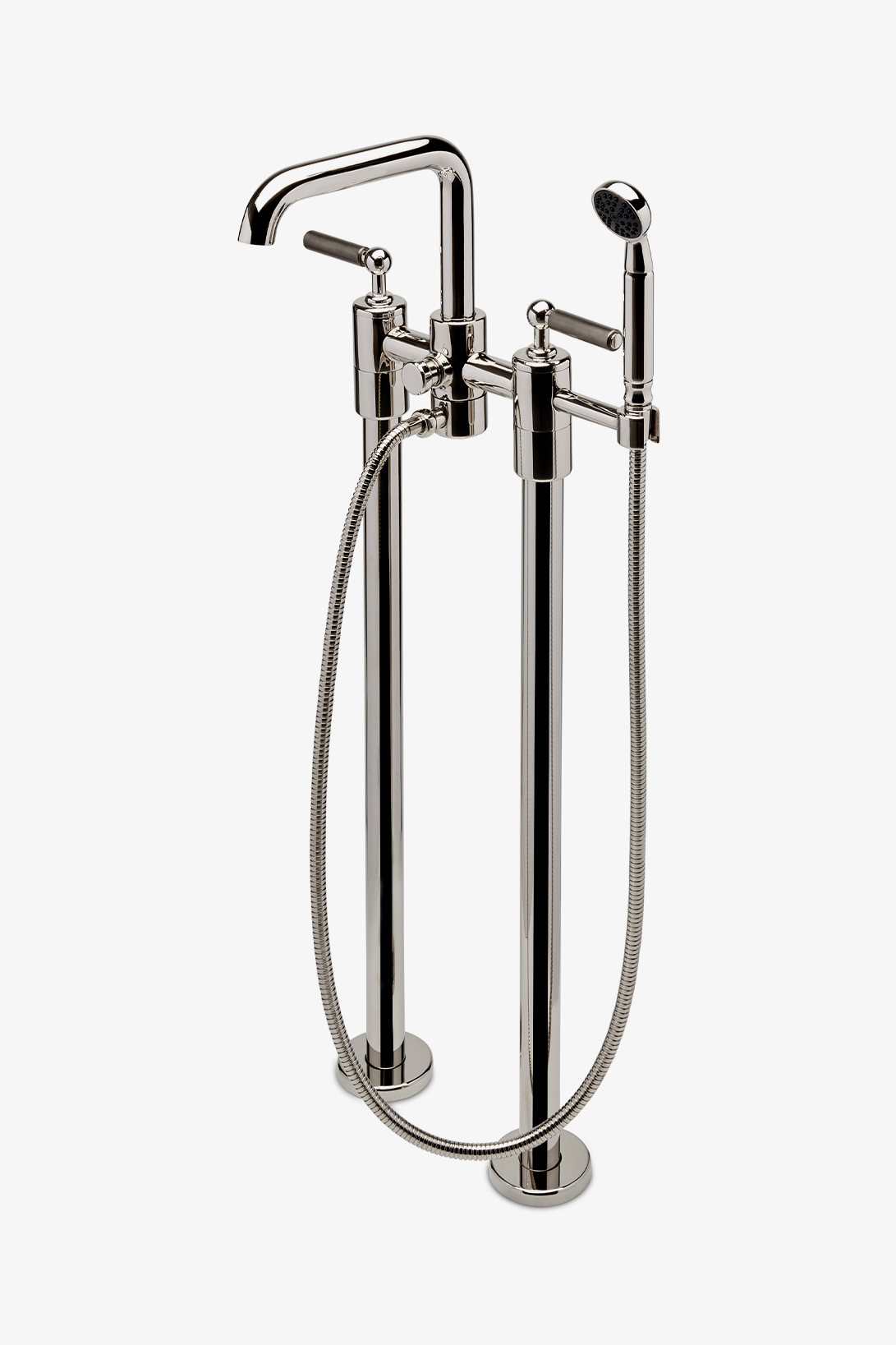 Ludlow Shinola Floor Mounted Tub Filler