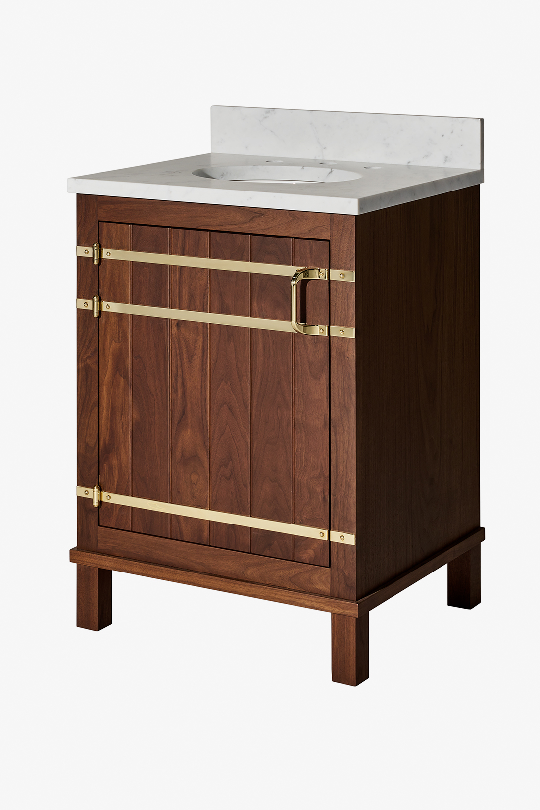 Bridle Vanity Hardware with Saxby Sink