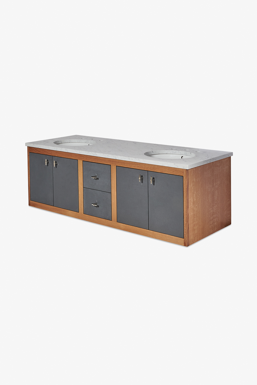 Alta Floating Vanity Charcoal Paperstone