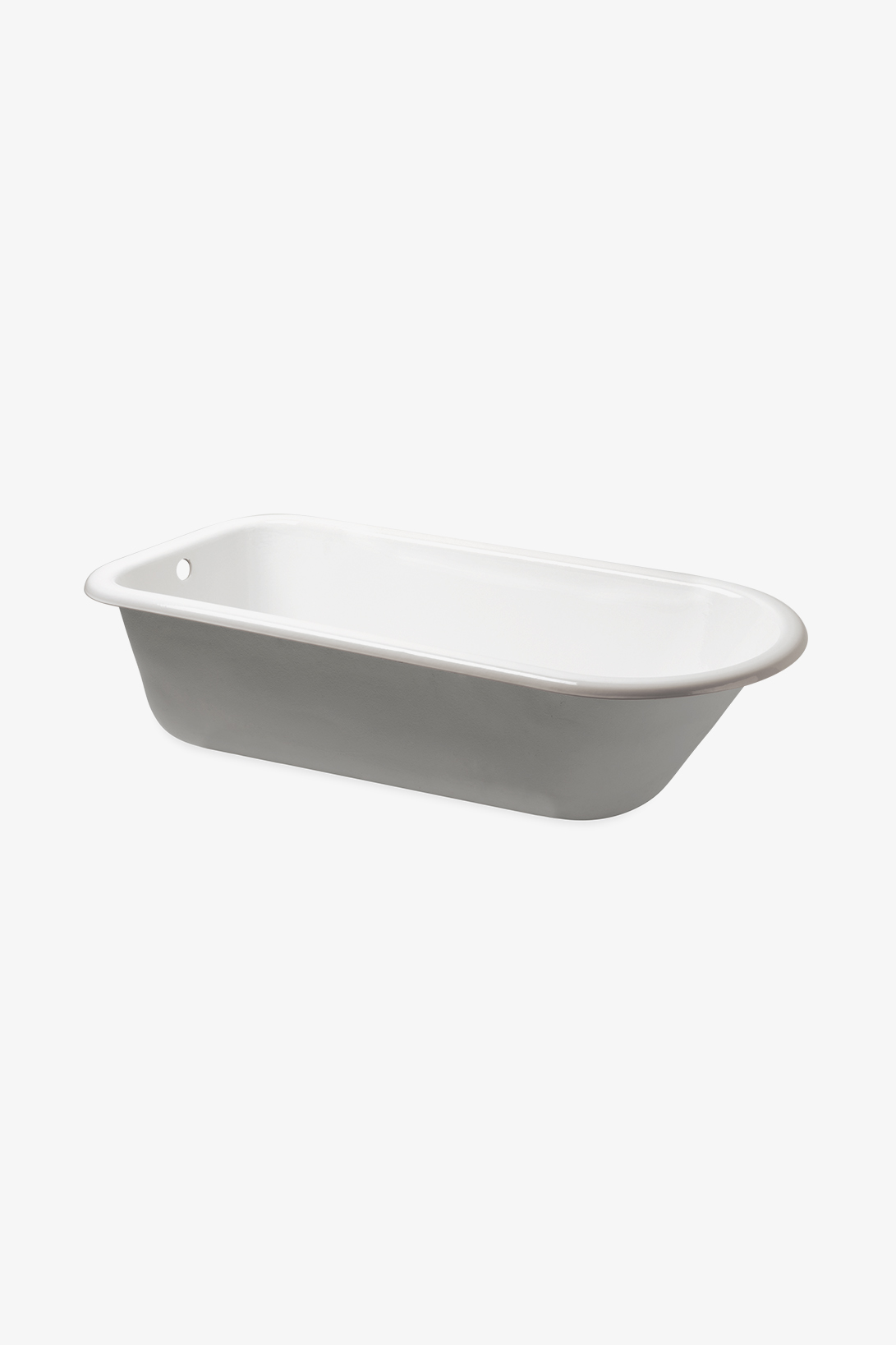 Saxby Drop In Oval Cast Iron Bathtub