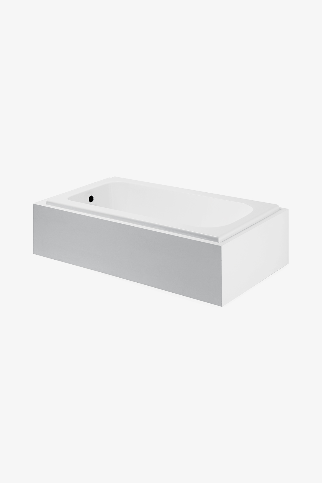 Minna Rectangular Cast Iron Bathtub