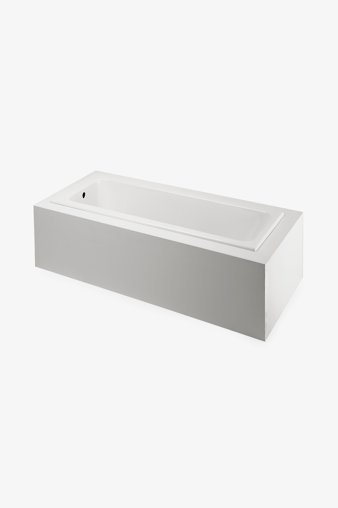 Cambridge Rectangular Cast Iron Bathtub