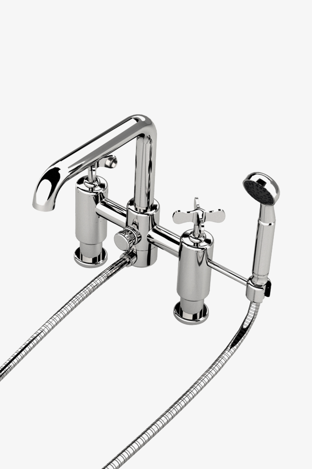 Ludlow Deck Mounted Exposed Tub Filler