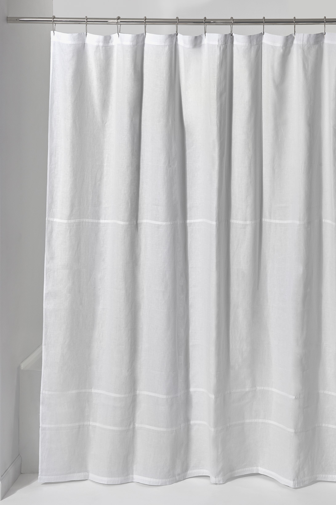 Classic Linen Shower Curtain