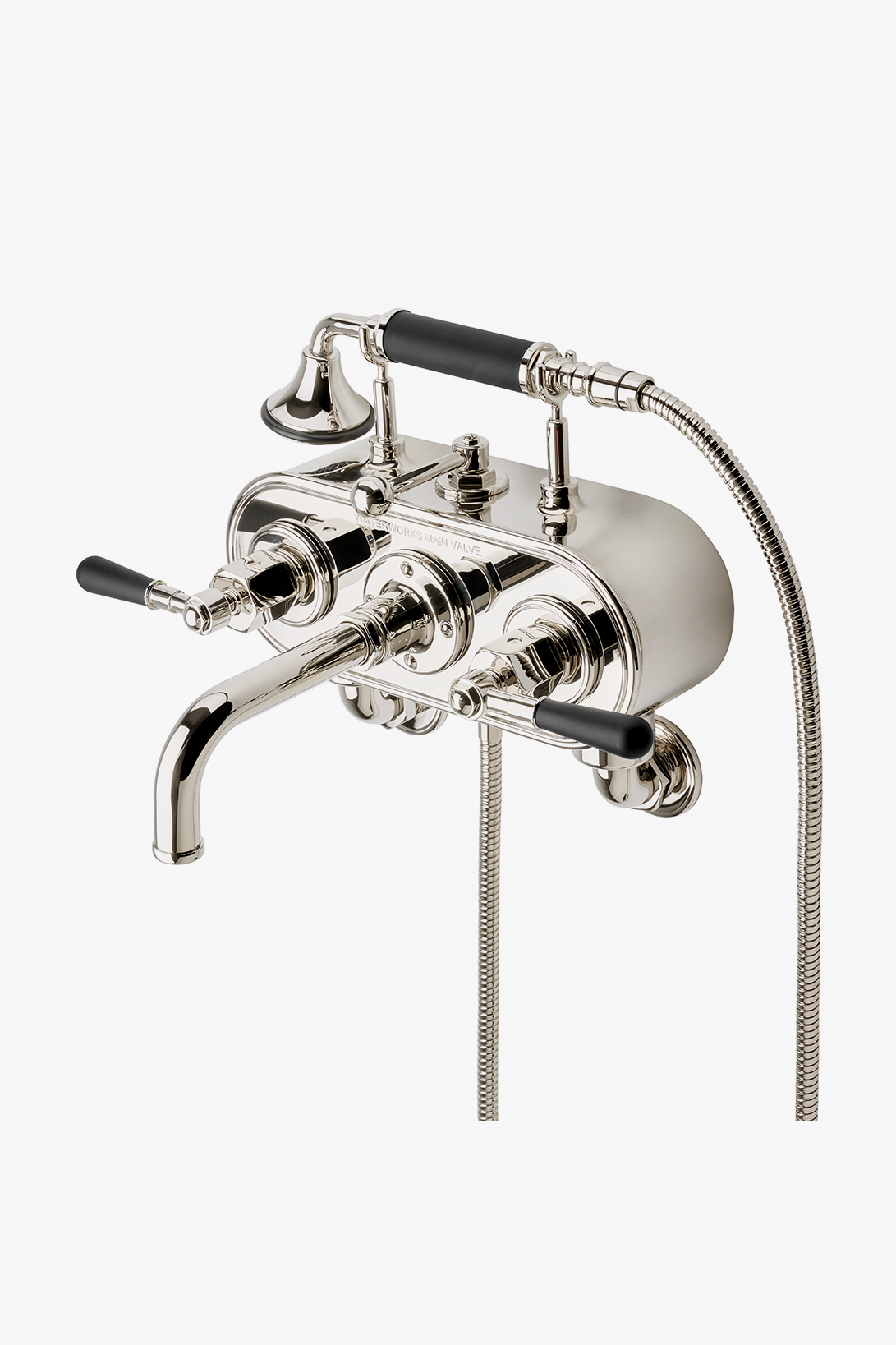 Regulator Wall Tub Filler Two-Tone Lever