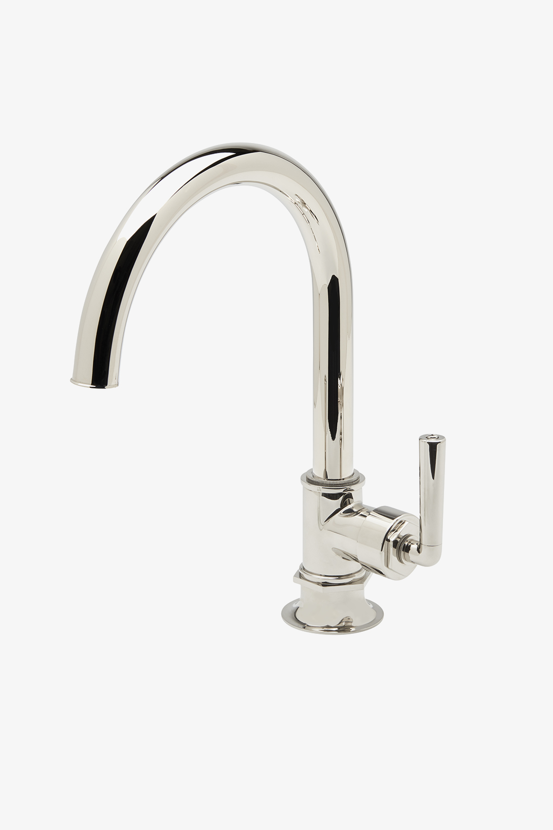 Henry One Hole Gooseneck Kitchen Faucet