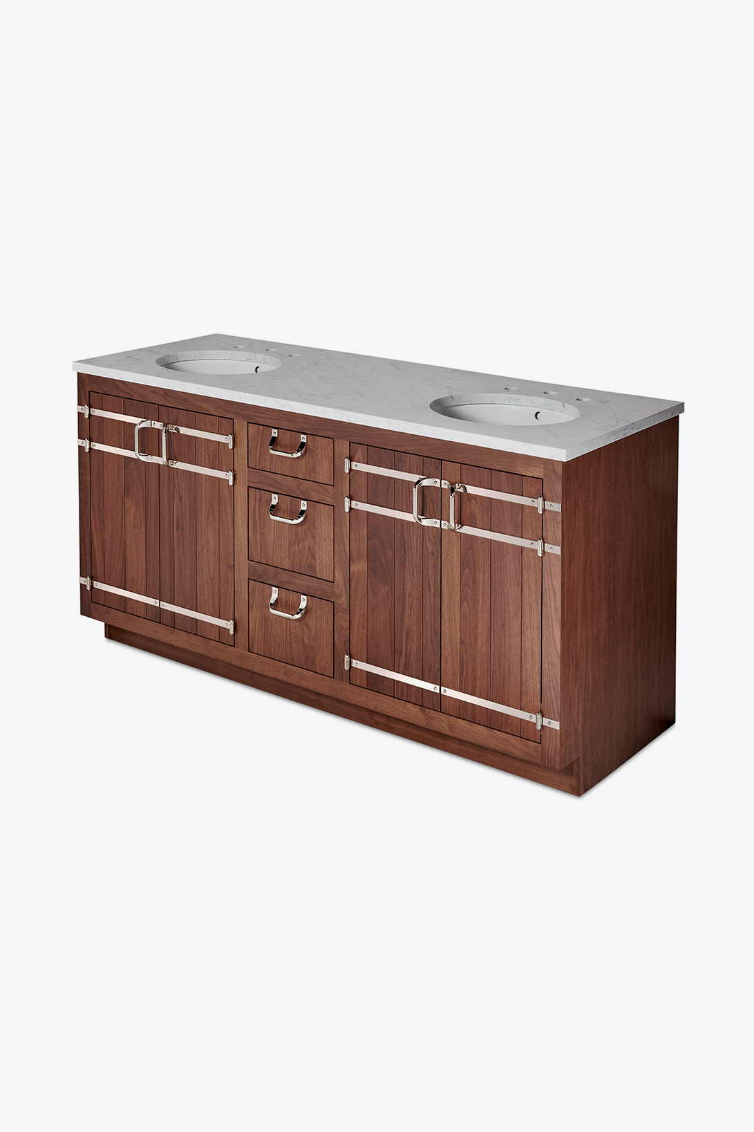 Bridle Double Vanity with Hardware