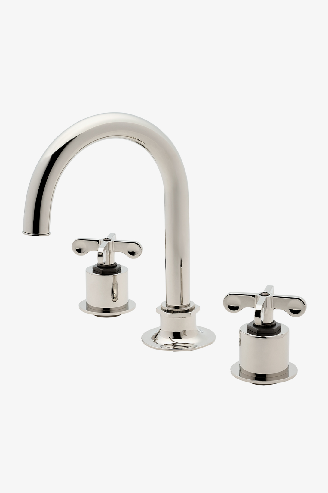 Henry Gooseneck Faucet Two Tone Cross