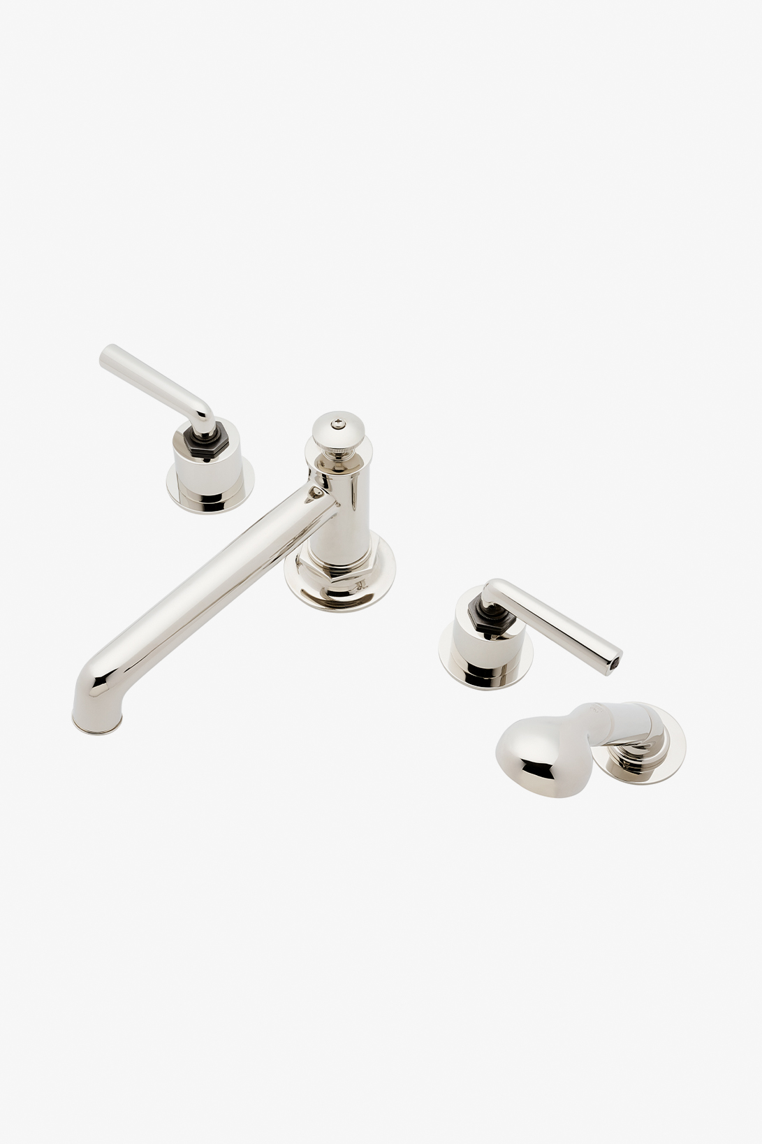 Henry Tub Filler, Two-Tone Lever Handles