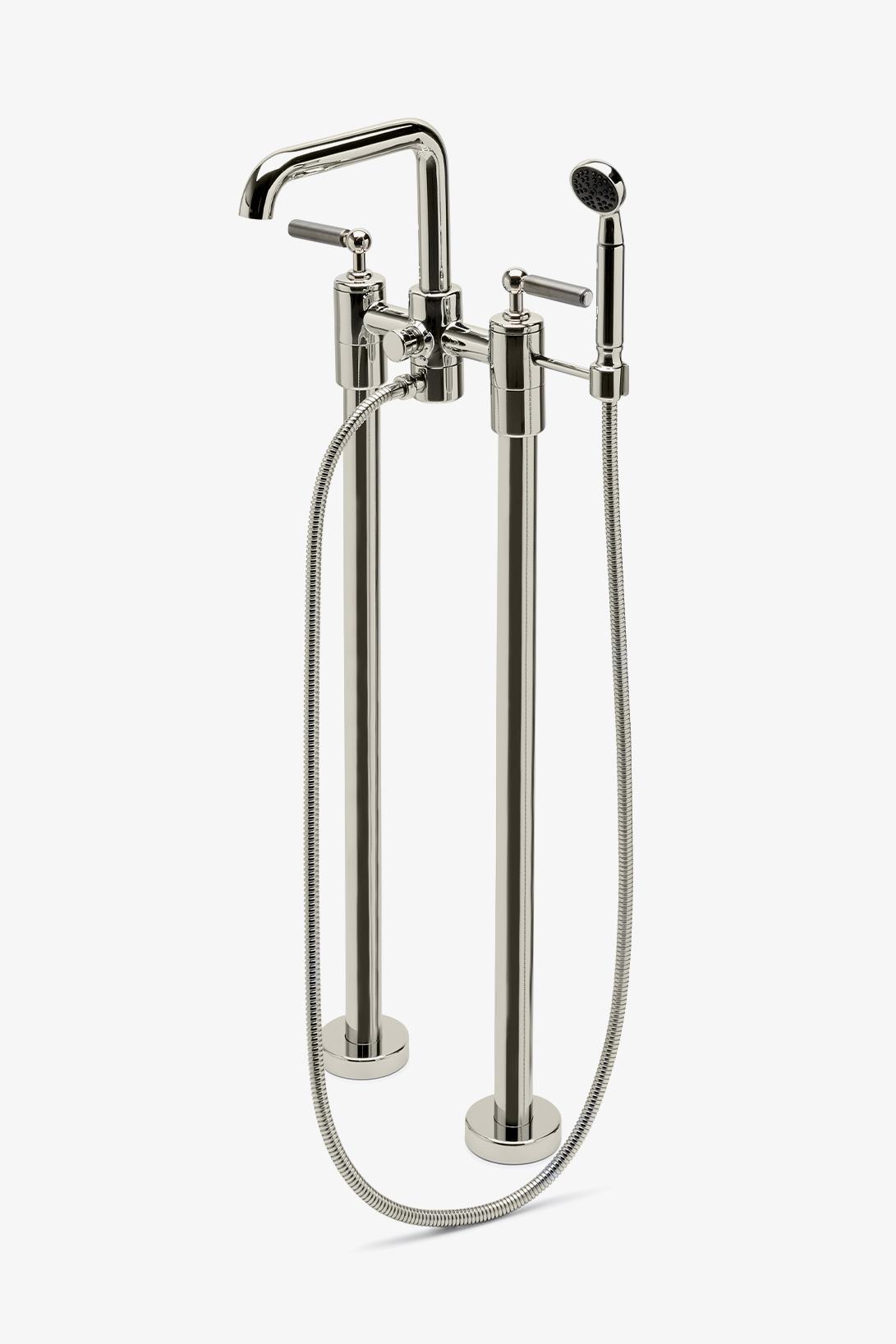 Ludlow Shinola Floor Mounted Tub Filler