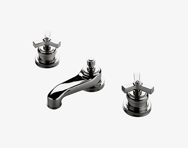 Aero Low Profile Three Hole Deck Mounted Lavatory Faucet