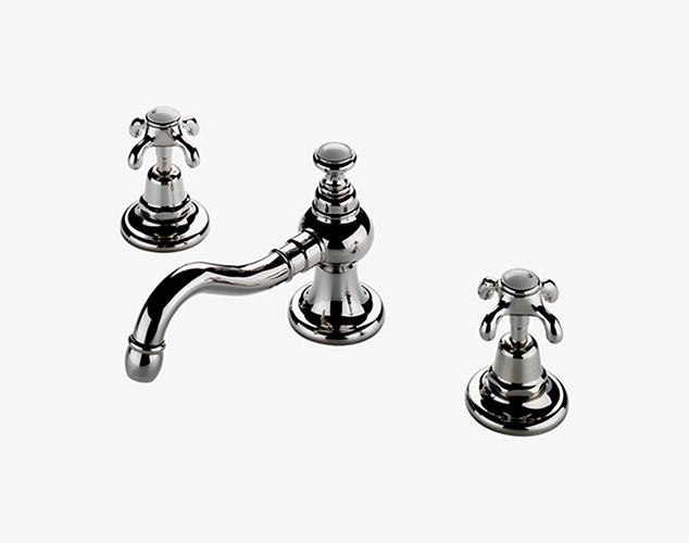 EtoileLow Profile Three Hole Deck Mounted Lavatory Faucet