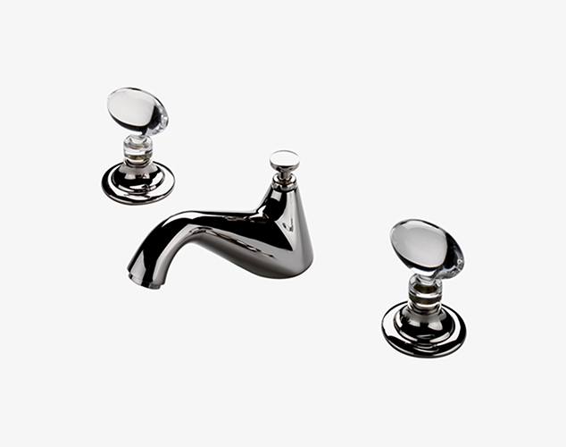 OpusLow Profile Three Hole Deck Mounted Lavatory Faucet